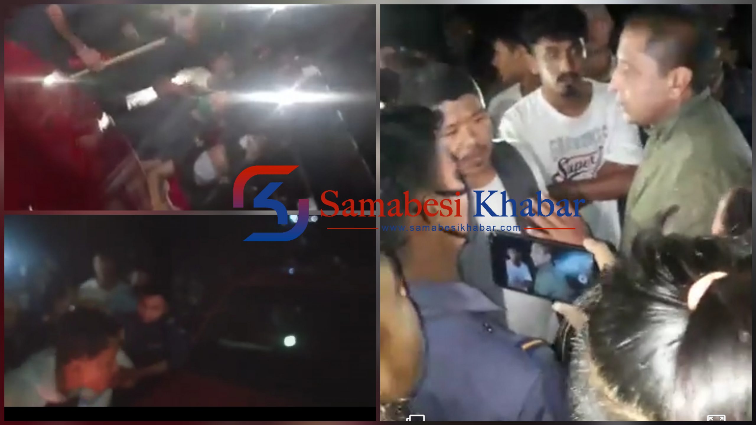 चितवनमा गाँजा बरामद गरेर ल्याउँदै गर्दा स्थानियद्धारा अवरोध,प्रहरीद्वारा एक राउण्ड हवाई फायर(भिडियो सहित )