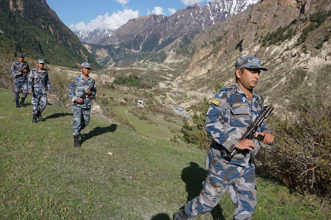 भारतले अतिक्रमण गरेको लिपुलेक क्षेत्र नजिकै छाङरुमा सशस्त्रले थाल्यो गस्ती