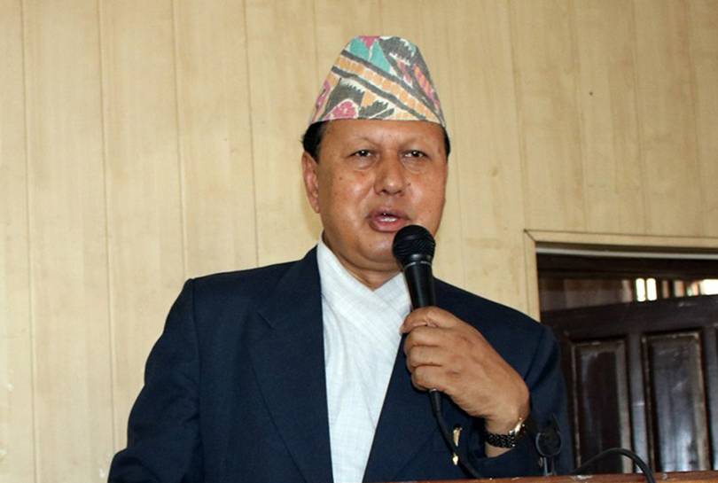 कोरोनाबाट मृत्यु भएका महिलाको शिशुलाई पूर्वमन्त्री बस्नेतले सहयोग गर्ने