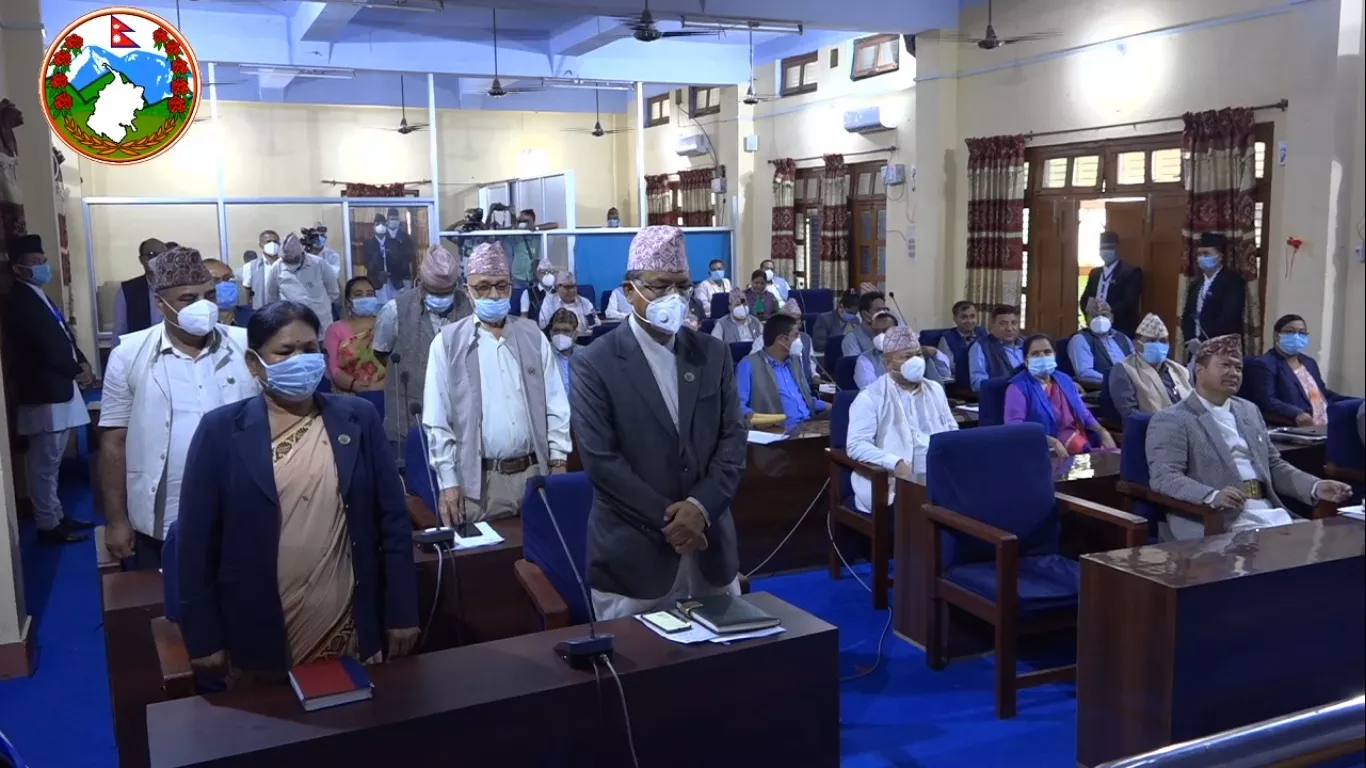 सुदूरपश्चिम प्रदेशसभा बैठक नेपाली काँग्रेसद्वारा अवरुद्ध