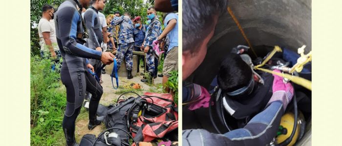 दाङमा तीन दिनदेखि इनारमा फसेका युवकको मृत्यु