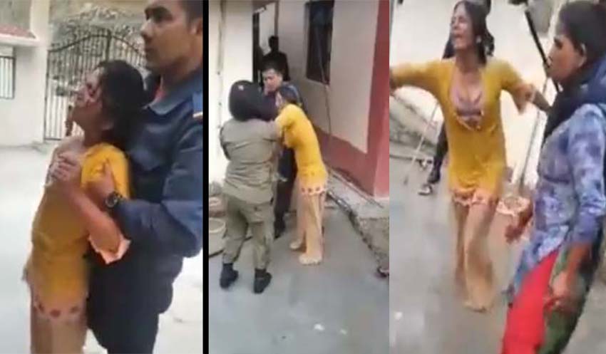रुकुममा महिलालाई निर्घात कुट्ने सुरक्षाकर्मीमाथि कारवाही सुरु