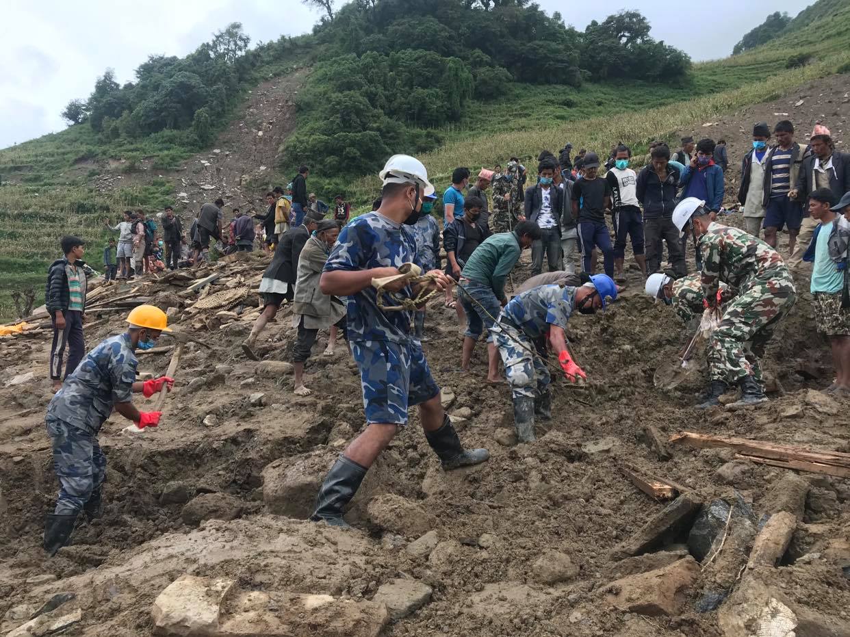 Sindhupalchowk landslide-update: 3 bodies recovered