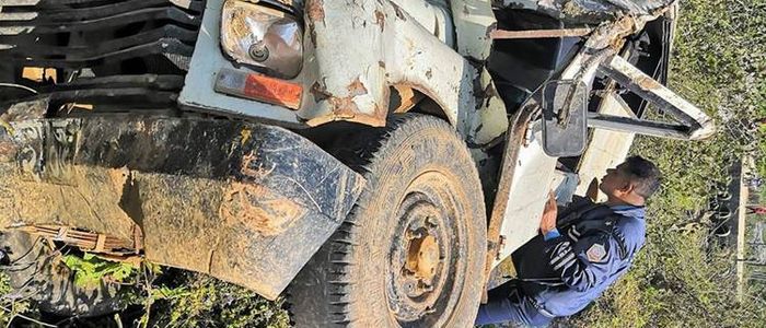 अर्घाखाँचीमा जीप दुर्घटना : तीन जना घाइते, दुईको अवस्था गम्भीर