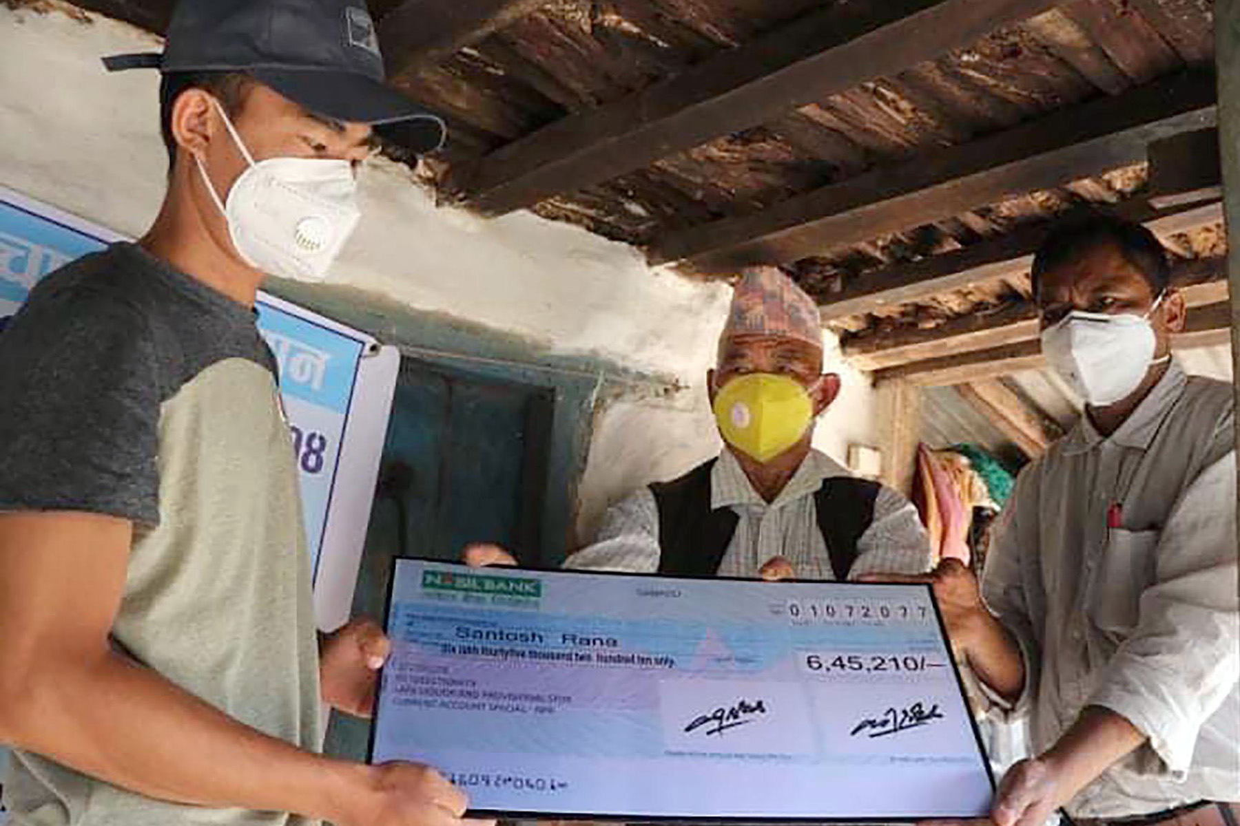 6 lakhs collected for kidney patient
