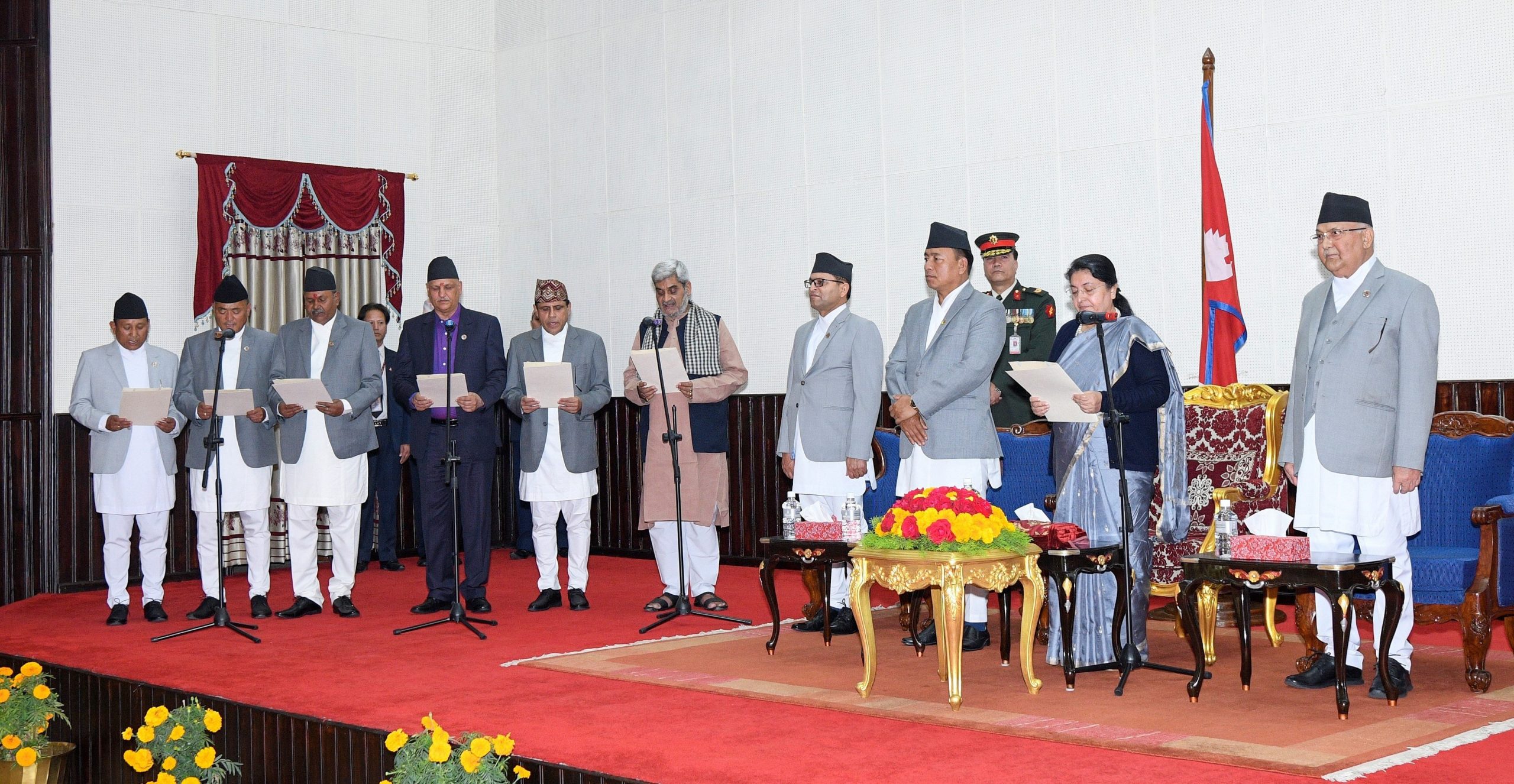 Three new ministers take oath of office