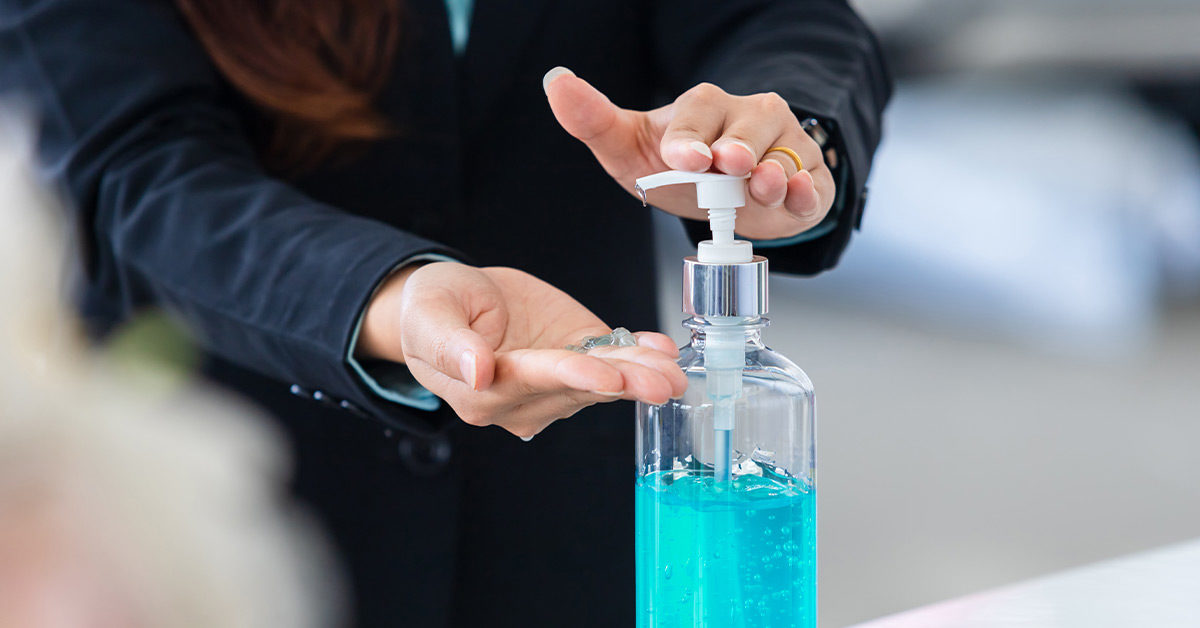 Sale and distribution of products of six hand sanitizer companies banned