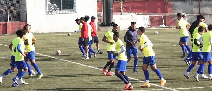 नौ महिनापछि नेपाली फुटबल टोली बन्द प्रशिक्षणमा