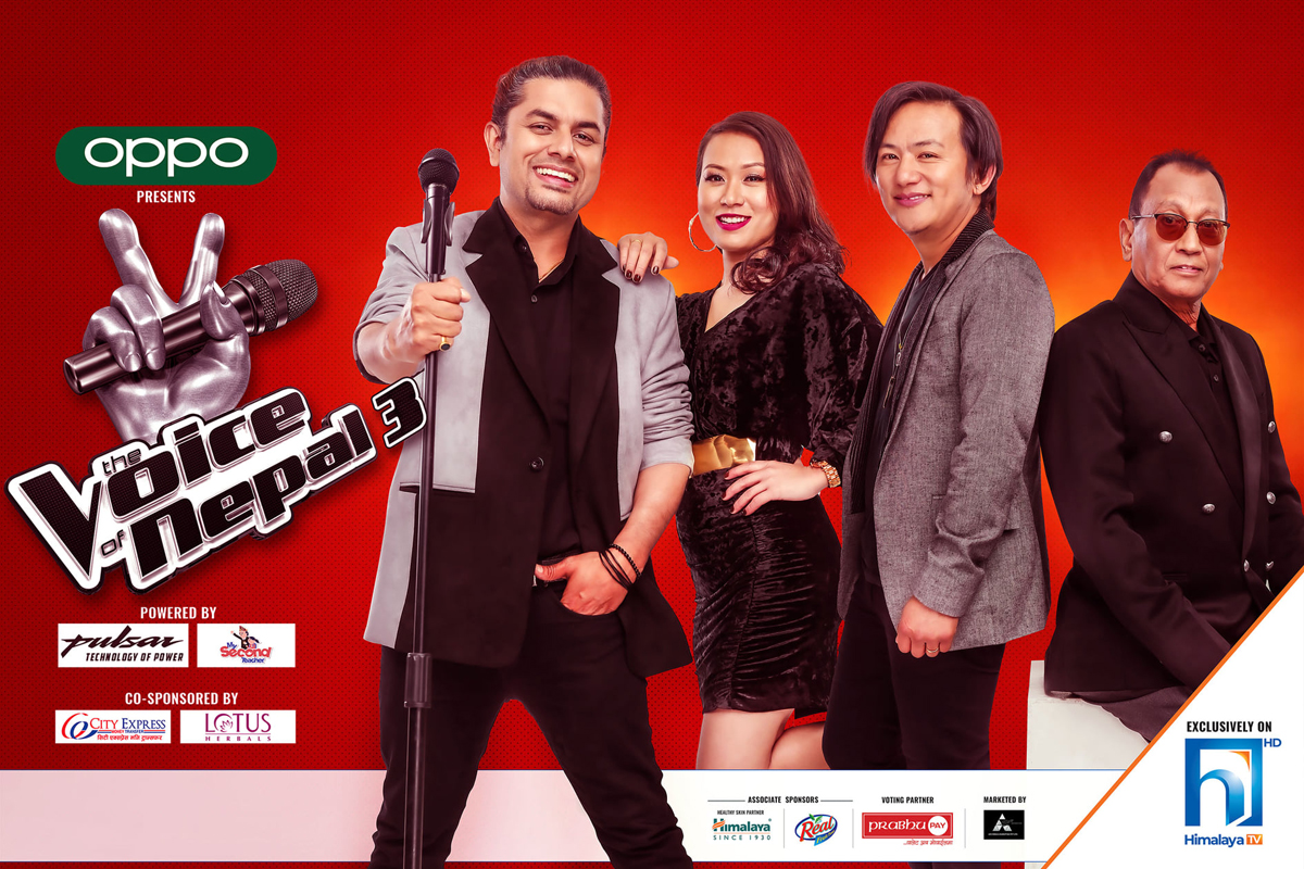 आजदेखि प्रसारण हुदैँ ‘द भ्वाइस अफ नेपाल’ सिजन–३’