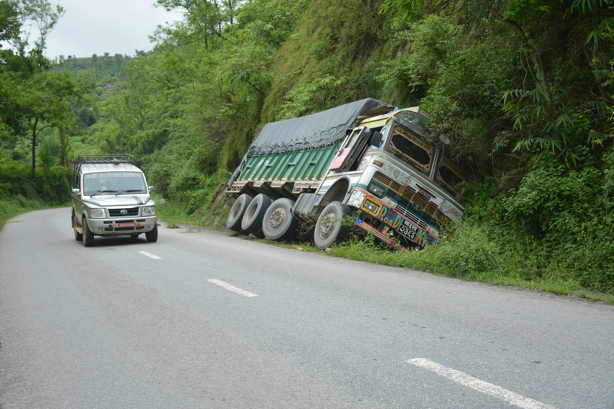 हेटौंडामा ट्रक दुर्घटना, एक जनाको मृत्यु