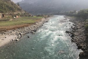 भेरी नदी किनारमा पूर्वसूचना प्रणाली जडान