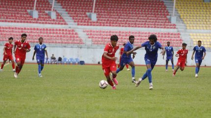 नेपाल साफ यू-१९ फुटबलको सेमिफाइनल प्रवेश