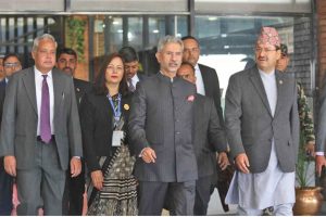 काठमाडौँ आइपुगे भारतका विदेशमन्त्री जयशंकर