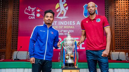 नेपाल र वेस्टइन्डिज ‘ए’ बीचको टी-२० सिरिजको पहिलो खेल आज