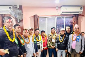 भवन निर्माण व्यवसायी संघको अध्यक्षमा घिमिरे