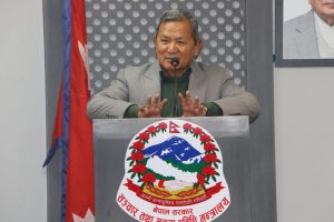 सञ्चार क्षेत्रलाई थप मर्यादित बनाउन सञ्चारमन्त्री गुरुङको आग्रह