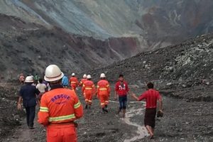 म्यानमामा खानी भत्किँदा १२ जनाको मृत्यु