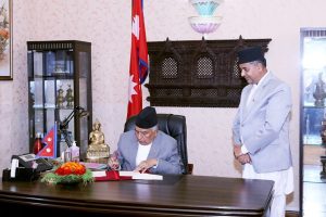 सङ्घीय संसद् अधिवेशन स्थगित, राष्ट्रपतिले मन्त्रिपरिषद्को सिफारिस स्वीकृत