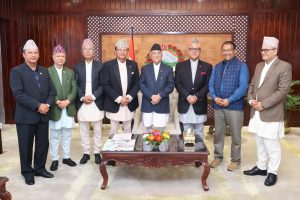 विदुषी योगमाया आयुर्वेद विश्वविद्यालयका पदाधिकारीले लिए शप