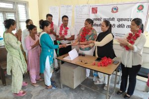 खैरहनी १२ मा एड्वानले दियो मौसमी खेती तालिमसंगै बीउ पुँजी