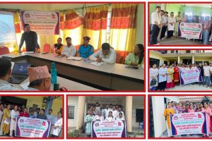 खैरहनी नगरपालिकामा सुरक्षित आप्रवासन ‘सामी’ कार्यक्रम, विभिन्न वडामा अभिमुखीकरण