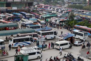 पाँच दिनमै राजधानी छाडेका एक लाख ८९ हजार यात्रु