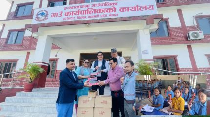 इच्छाकामनाका २८१ विद्यार्थीले पाए एक्सपर्टको क्याल्कुलेटर