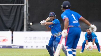 हङकङ सिक्सेसमा नेपाल यूएईसँग ४३ रनले पराजित