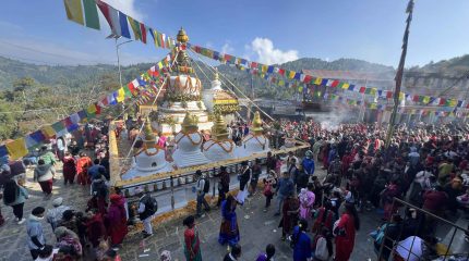 धार्मिक तथा ऐतिहासिक नमोबुद्ध मेला धुमधामसहित सुरु