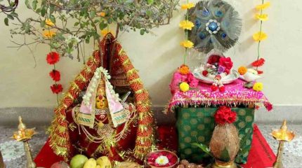 घर–घरमा तुलसी विवाहको उल्लास : दामोदरसँग तुलसीको दिव्य मिलन