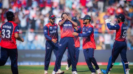 आईसीसी टी–२० विश्वकप: इंग्ल्याण्डद्वारा नेपाललाई १८५ रनको लक्ष्य