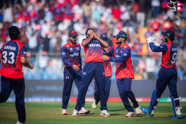 आईसीसी टी–२० विश्वकप: इंग्ल्याण्डद्वारा नेपाललाई १८५ रनको लक्ष्य