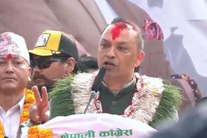 गगनकुमार थापाको आह्वान: कांग्रेसलाई जिताएर अबको पाँच वर्ष स्वर्णिम बनाऔँ