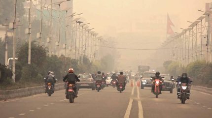 काठमाडौँको वायु प्रदूषण अस्वस्थ तहमा, एक्युआई १७५ पुग्यो