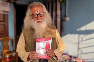 पाको उमेर, उस्तै जोश: झापा–१ का उम्मेदवार भट्टराईको चुनावी अभियान