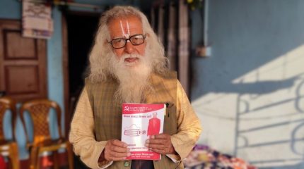 पाको उमेर, उस्तै जोश: झापा–१ का उम्मेदवार भट्टराईको चुनावी अभियान