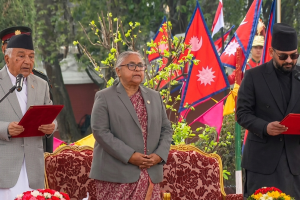 बालेन्द्र शाहले लिए प्रधानमन्त्री पदको शपथ