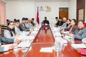 प्रधानमन्त्री शाहद्वारा सुदूरपश्चिमका सांसदसँग विकासबारे छलफल