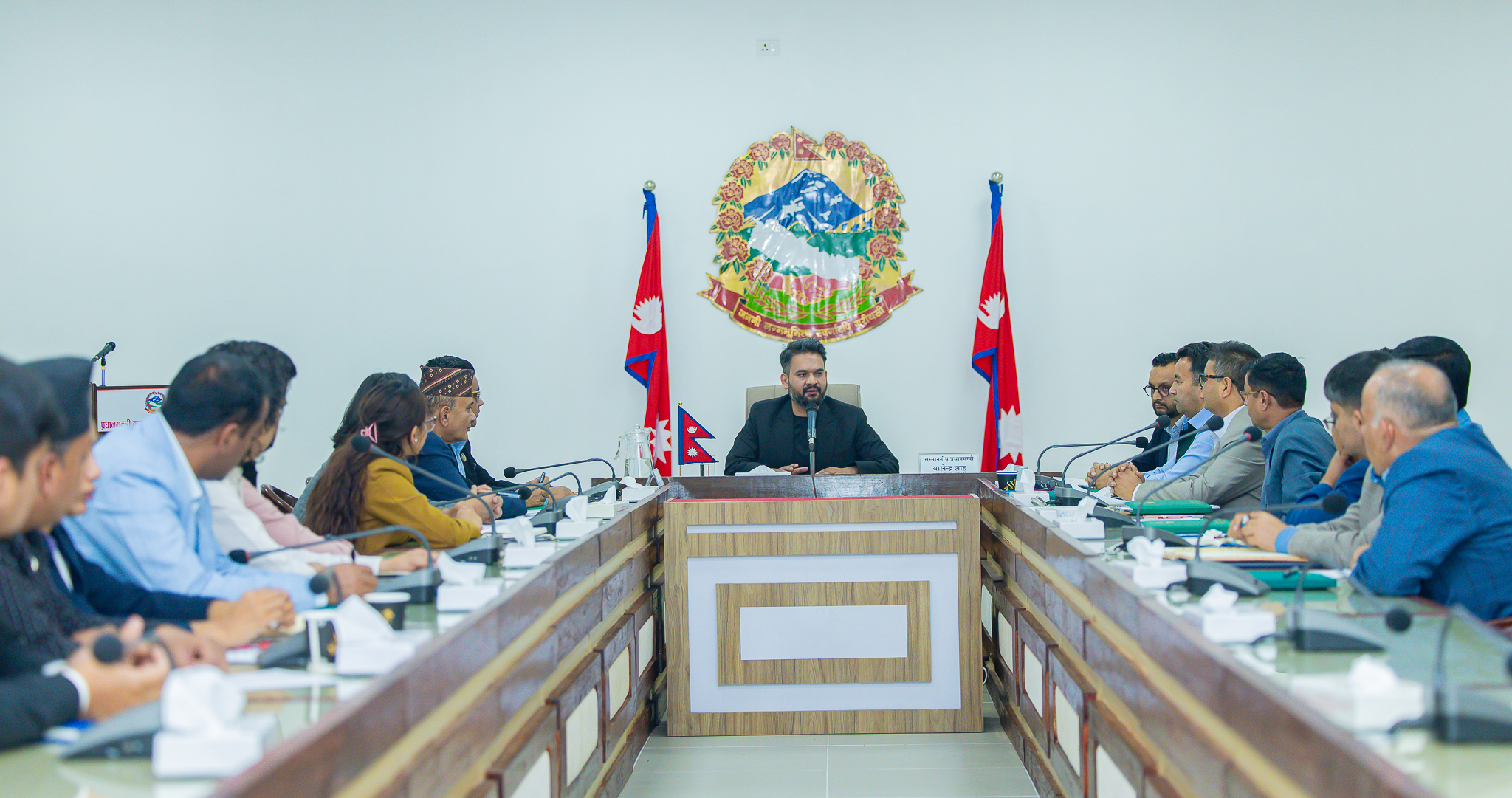 बागमती प्रदेशका सांसदसँग प्रधानमन्त्री बालेनको छलफल, विकासमा सुझाव संकलन