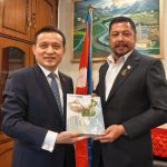 ऊर्जामन्त्री श्रेष्ठसँग चीन र भारतका राजदूतको छुट्टाछुट्टै भेट, सहकार्यमा जोड