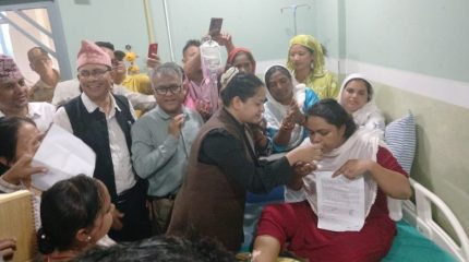 अधिकारकर्मी रूबी खानको २३ दिने अनशन अन्त्य, सरकारसँग पाँचबुँदे सहमति