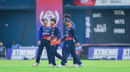 नेपाललाई अमेरिकाको १९६ रनको लक्ष्य, दीपेन्द्रको घातक बलिङ