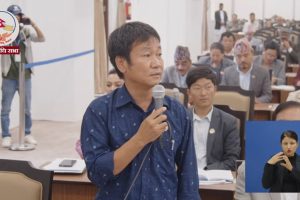 प्रतिनिधिसभामा फेरि हर्क साम्पाङको विरोध, प्रधानमन्त्री बालेनको उपस्थितिको माग