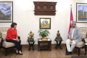 नेपाल–बेलायत सम्बन्ध सुदृढ गर्न मन्त्रीस्तरीय भेटवार्ता