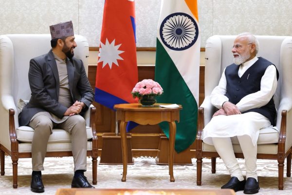 भारतका प्रधानमन्त्री मोदी र रास्वपा सभापति रवि लामिछानेबीच नयाँ दिल्लीमा भेटवार्ता