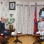 नेपाल–अष्ट्रेलिया संसदीय सहकार्य बढाउनेमा सभामुख अर्याल र राजदूत अर्न्स्टबीच छलफल
