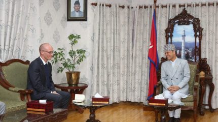 नेपाल–अष्ट्रेलिया संसदीय सहकार्य बढाउनेमा सभामुख अर्याल र राजदूत अर्न्स्टबीच छलफल