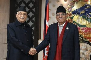 ओली र प्रचण्डले गरे मोहनविक्रमसँग दुई बुँदे सहमति