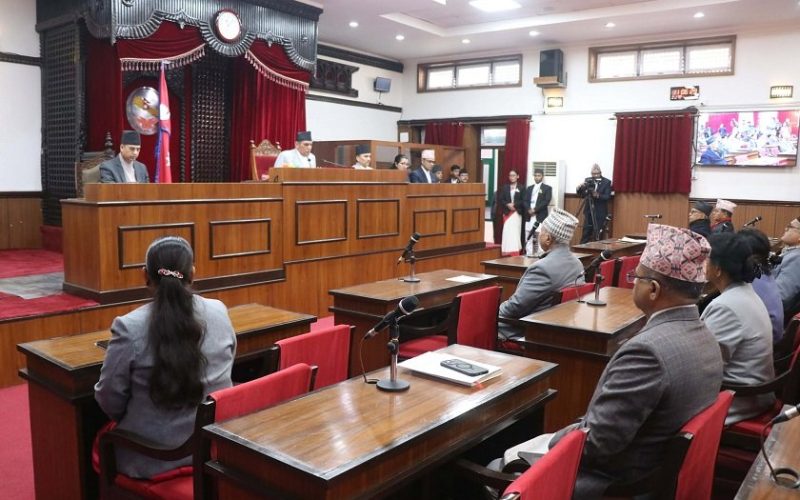 राष्ट्रियसभामा सुस्ता सीमा विवादको विषय उठ्यो, सरकारको ध्यानाकर्षण