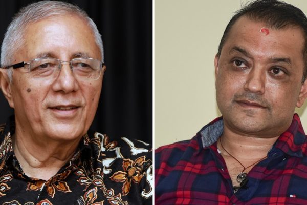 गगन थापा र शेखर कोइरालाबीच भेटवार्ता